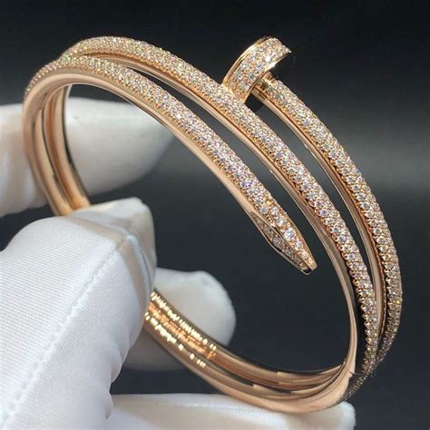 bracelet a clou cartier|cartier nail bracelet cost.